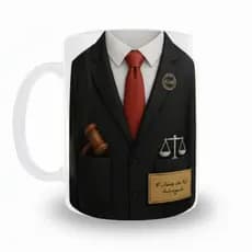 Caneca Advogado Personalizada Com Nome