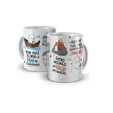 Caneca Personalizada Porcelana Presente Namorada