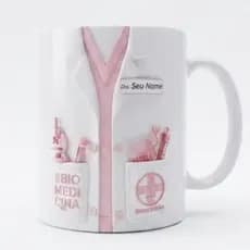 Caneca Biomédica Personalizada Com Nome