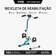 keep Bicicleta de Exercício para Casa, Ideal para Idosos Exercício de Braços e Pernas