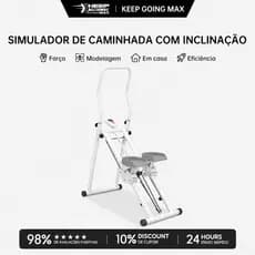 KEEP Escada ergométrica profissional com tela lcd pedal antiderapante