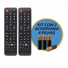 Controle Samsung Smart TV Compatível  Pilhas Inclusas Pronto Pra Uso