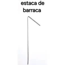 Kit Grampo - Estaca Galvanizado: Reforçado Fixador para Barraca, Lona, Tenda, Camping e Jardim