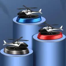 Difusor Helicóptero Solar Veicular Giratório Ar Carro Energia Solar Aromatizador Decoração Automotivo Fragrância