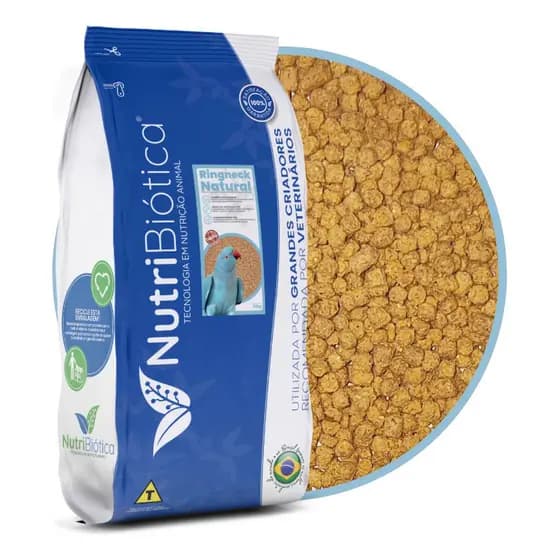 Ração Nutribiótica Ringneck Natural 10kg Linha Criadores