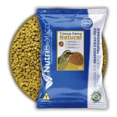 Ração Nutribiótica 3kg Trinca Ferro Natural Linha Criador