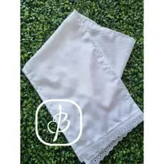 Umbanda Candomblé Pano de Cabeça Oxford Branco (Envio Rápido) Leve Mais PAGUE MENOS