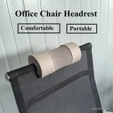 Travesseiro De Encosto De Cabeça Para Cadeira De Escritório Mesa , Carro , Lounge , Suporte De Pescoço Super Confortável