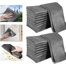 Pano De Limpeza De Vidro Mágico Janelas Eficiente Toalhetes Microfibra Reutilizável Microfibras Para Casa Toalha Óculos