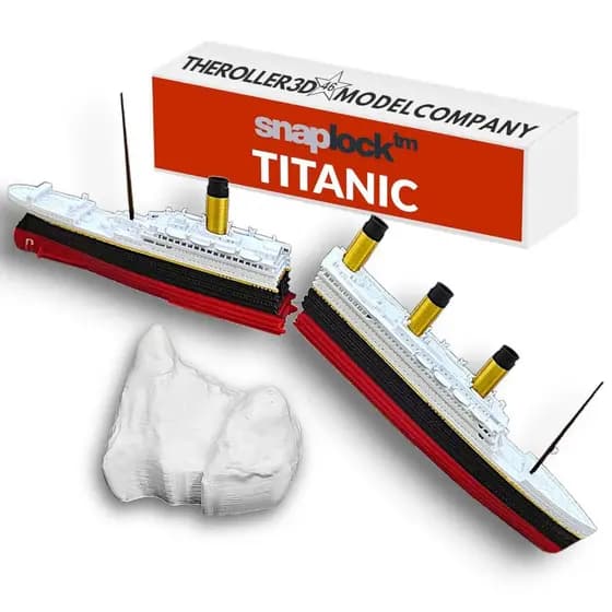 Split Em Meio Barco De Banho Titanic E Brinquedo De Piscina Quebra Meios Brinquedos