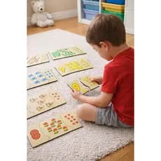 Quebra Cabeça Infantil Números Quantidades 1 Ao 10 Educativo Pedagógico Infantil Kids Jogo