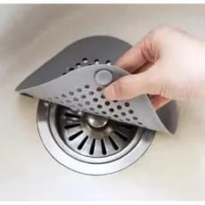 Protetor de Ralo de Silicone com Ventosas – Filtro Anti-Entupimento Universal para Banheiro e Cozinha