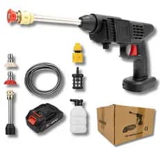 Lavadora Portátil Alta Pressão 1000w 48v Sem Fio com 02 baterias  - Com Papelão