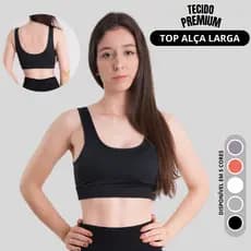 Top Fitness Academia Bojo Removível Cós Largo Alta Sustentação