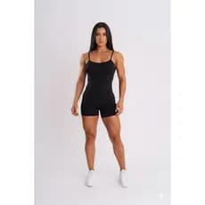 Macaquinho Fitness Academia Confortável Zero Transparecia Elástico Malha Premium