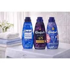 Kit 3 Amaciantes Comfort Frescor Segredos 48 e Segredos 10 Bridgerton 500ml cada