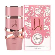 Perfume Lattafa Yara Elixir 100ml EDP Original Árabe Feminino Doce Sensual Marcante Alta Fixação Importado Exclusivo