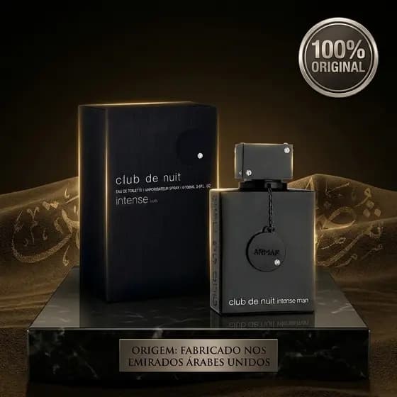 🔥🔥Perfume Armaf Club De Nuit Intense Man EDT 105ml arabe perfume masculino importado Produto 100% original⚡️⚡️