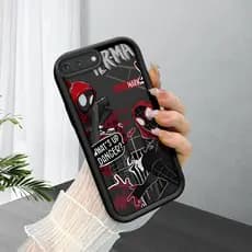 Capa Para iPhone 7 8 Plus Capinha De Celular Macio Preto Case 5849 TYB