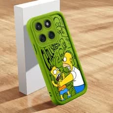 Capa Para Motorola Moto Edge 60 Fusion 5G Capinha De Celular Macio Silicone Case Verde Rosa Vermelha 1897 TY