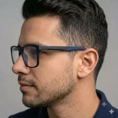 Armação de Grau TR90 Leve e Resistente Óculos Confortável Para Lentes de Grau Multifocal Longe Perto
