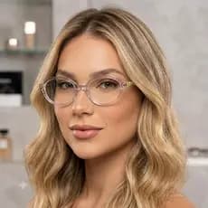 Armação Óculos Miu Oval Retrô Tartaruga Blogueirinha Vintage Feminina Miu Estilosa Blogueira de Grau