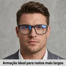 Armação Para Grau Óculos Emborrachado Flexível Masculino Tamanho para Rosto Maior Mais Largo Acetato