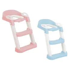 Assento Redutor Infantil Com Escada Para Vaso Sanitário