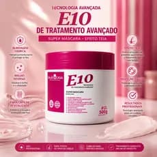 Máscara Capilar 10 em 1 Efeito Teia 500g | Reconstrução | Brilho Intenso | Hidratação Completa | Salão In Casa
