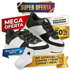 Tênis infantil Masculino feminino Couro Costurado Social Confortável leve para escola envio imediato