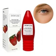 Creme para Área dos Olhos de Morango Glow Love Max Love 60g