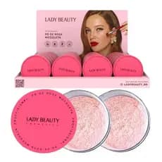 Pó Facial Rosa Mosqueta Lady Beauty