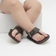 Sandália Chinelo de Dedo Bebê Menino Menina Recém Nascido Verão Calce Fácil