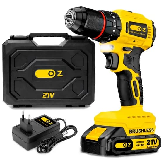 Parafusadeira De Impacto Brushless Profissional S/ Fio 21v 60hz