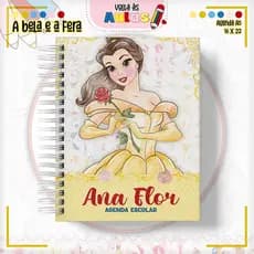 Agenda Escolar Infantil Personalizada com nome | Agenda escolar A5