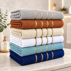 Kit 4 Toalha de Banho Turim Felpuda 130x70cm Ótima Absorção Toalha 100% Algodão