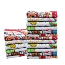 Kit 5 ou 10 Panos de Copa 60x40 Atoalhado Felpudo Alta Absorção Pano de Prato Louça Estampado