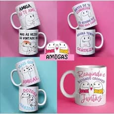 Canecas Personalizadas Para Amigas Presente Personalizado Amigas Caneca De Porcelana; Caneca Com Mensagem Melhor Amiga