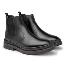 Bota Masculina Londres em Couro Legítimo Preto – Conforto e Estilo Premium