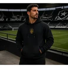 Moletom Oversized Brasil Copa 100% Algodão Flanelado Lançamento Streetwear