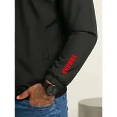 Jaqueta Corta Vento Masculina Moto Yamaha Tenere MT Capuz Bolso Zíper Semi Impermeável Viagem