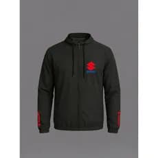 Jaqueta Corta Vento Masculina Moto Susuki Com Capuz Bolso Zíper Aspen Semi Impermeável Viagem