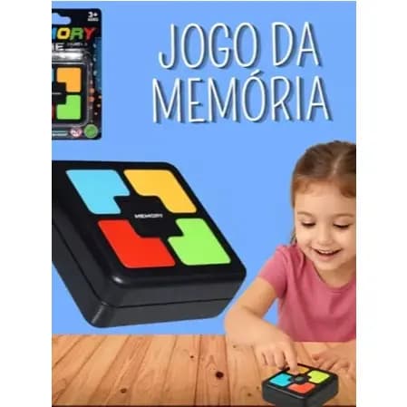 DLI Jogo da memoria sonoro e visual memory game tipo genius luz e som Pura Nostalgia