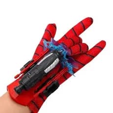 DLI Luvas lançadoras de teia do Homem-Aranha Brinquedo infantil Presente de Ano Novo