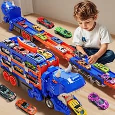 Caminhão Dinossauro Engole Carros – Diversão Infantil e Presente Criativo