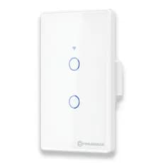 Interruptor Touch 2 Botões Wi-Fi TP1002 Branco