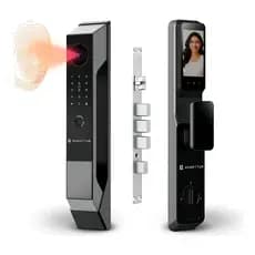 Fechadura Digital Com Reconhecimento Facial Kuanttum Omega