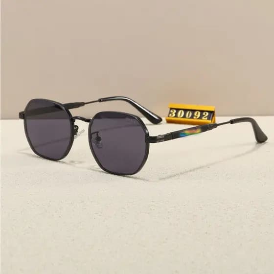 Marca de luxo senhoras óculos de sol masculino Metal quadrado quadro Popular Retro moda óculos UV400