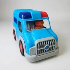 Carrinho de Brinquedo Caminhão Polícia - HK Brinquedos