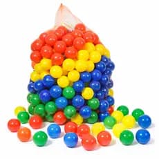 100 Bolinhas Coloridas Para Piscina De Bolinhas Resistente Não Amassa Playground Festa Infantil